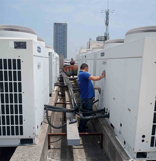 涞源中央空调制热和不制冷系统维修方法